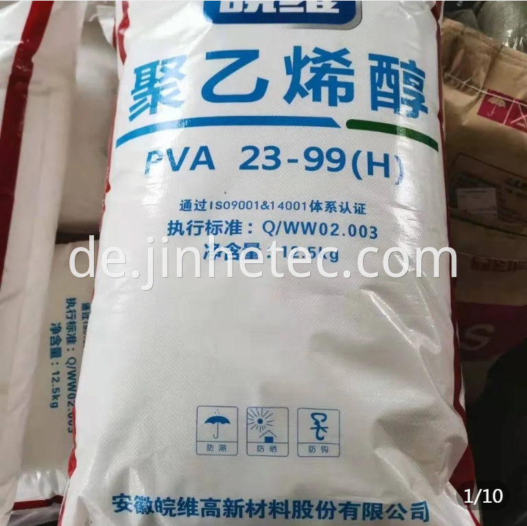 Fully Hydrolyzed PVA BF24 BF26 BF17 BF08 BF05